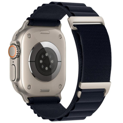 C Buckle Two-Section High Mountain Loop Nylon Watch Band, For Apple Watch 46mm / 49mm / 45mm / 44mm, For Apple Watch 42mm / 41mm / 40mm / 38mm - DealBuddy