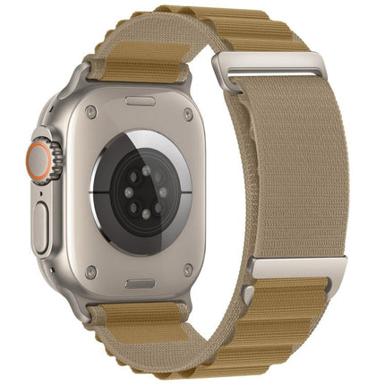 C Buckle Two-Section High Mountain Loop Nylon Watch Band, For Apple Watch 46mm / 49mm / 45mm / 44mm, For Apple Watch 42mm / 41mm / 40mm / 38mm - DealBuddy