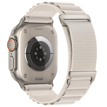 C Buckle Two-Section High Mountain Loop Nylon Watch Band, For Apple Watch 46mm / 49mm / 45mm / 44mm, For Apple Watch 42mm / 41mm / 40mm / 38mm - DealBuddy
