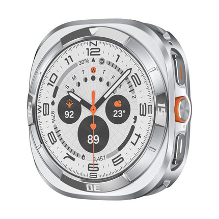 Time Pattern Metal Aluminium Alloy PC Watch Protective Cover, For Samsung Galaxy Watch Ultra 47mm - DealBuddy