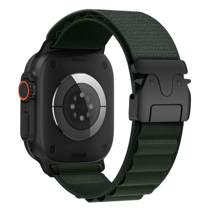 Parachute Buckle High Mountain Nylon Loop Watch Band, For Apple Watch 46mm / 49mm / 45mm / 44mm, For Apple Watch 42mm / 41mm / 40mm / 38mm - DealBuddy