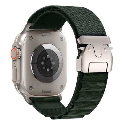 Parachute Buckle High Mountain Nylon Loop Watch Band, For Apple Watch 46mm / 49mm / 45mm / 44mm, For Apple Watch 42mm / 41mm / 40mm / 38mm - DealBuddy