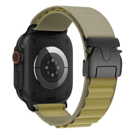 Parachute Buckle High Mountain Nylon Loop Watch Band, For Apple Watch 46mm / 49mm / 45mm / 44mm, For Apple Watch 42mm / 41mm / 40mm / 38mm - DealBuddy