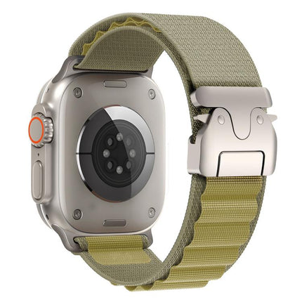 Parachute Buckle High Mountain Nylon Loop Watch Band, For Apple Watch 46mm / 49mm / 45mm / 44mm, For Apple Watch 42mm / 41mm / 40mm / 38mm - DealBuddy