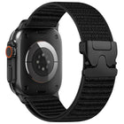 Parachute Buckle Mountain Pattern Woven Nylon Metal Tip Watch Band, For Apple Watch 46mm / 49mm / 45mm / 44mm, For Apple Watch 42mm / 41mm / 40mm / 38mm - DealBuddy