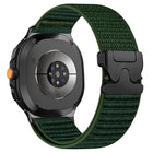 Parachute Buckle Mountain Pattern Woven Nylon Metal Tip Watch Band, For Samsung Galaxy Watch8 / Watch8 Classic - DealBuddy