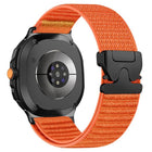 Parachute Buckle Mountain Pattern Woven Nylon Metal Tip Watch Band, For Samsung Galaxy Watch8 / Watch8 Classic - DealBuddy