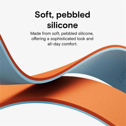 Color-blocking Litchi Texture Magnetic Silicone Watch Band, For Apple Watch 46mm / 49mm / 45mm / 44mm, For Apple Watch 42mm / 41mm / 40mm / 38mm - DealBuddy