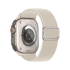 Diagonal Striped D-ring Buckle Nylon Elastic Watch Band, For Apple Watch 46mm / 49mm / 45mm / 44mm, For Apple Watch 42mm / 41mm / 40mm / 38mm - DealBuddy