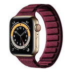 For Apple Watch 42mm / 41mm / 40mm / 38mm / Burgundy