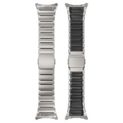 Magnetic Buckle Single-Bead Silicone Stainless Steel Watch Band, For Samsung Galaxy Watch Ultra 47mm / Ultra 2025 - DealBuddy