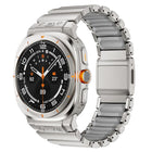 Magnetic Buckle Single-Bead Silicone Stainless Steel Watch Band, For Samsung Galaxy Watch Ultra 47mm / Ultra 2025 - DealBuddy