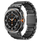 Magnetic Buckle Single-Bead Silicone Stainless Steel Watch Band, For Samsung Galaxy Watch Ultra 47mm / Ultra 2025 - DealBuddy