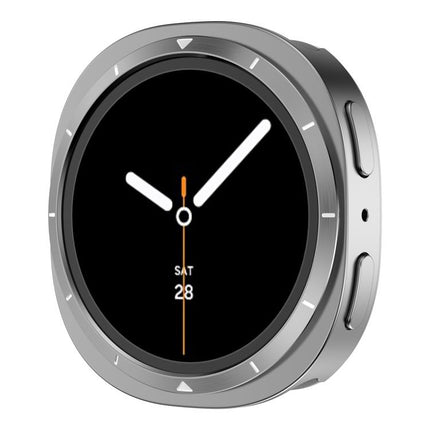 Metal Frame PC Back Cover Watch Protective Case, For Samsung Galaxy Watch8 44mm, For Samsung Galaxy Watch8 40mm - DealBuddy