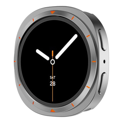 Metal Frame PC Back Cover Watch Protective Case, For Samsung Galaxy Watch8 44mm, For Samsung Galaxy Watch8 40mm - DealBuddy