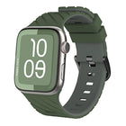 Diagonal Two-Color Silicone Watch Band, For Apple Watch 46mm / 49mm / 45mm / 44mm - DealBuddy