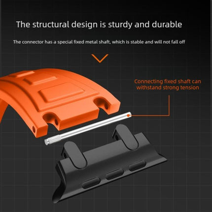 Triple-Layer Armour Silicone Watch Band, For Apple Watch 49mm / 46mm / 45mm / 44mm, For Apple Watch 42mm / 41mm / 40mm / 38mm - DealBuddy