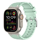 Reinforced I-Shape Texture Silicone Watch Band, For Apple Watch 49mm / 46mm / 45mm / 44mm, For Apple Watch 42mm / 41mm / 40mm / 38mm
