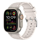 Reinforced I-Shape Texture Silicone Watch Band, For Apple Watch 49mm / 46mm / 45mm / 44mm, For Apple Watch 42mm / 41mm / 40mm / 38mm