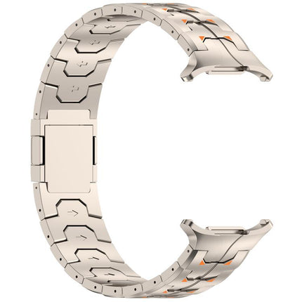 Steel Kongman Folding Clasp Titanium Metal Watch Band, For Samsung Galaxy Watch Ultra 47mm / Ultra 2025 - DealBuddy