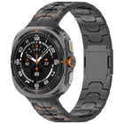 Steel Kongman Folding Clasp Titanium Metal Watch Band, For Samsung Galaxy Watch Ultra 47mm / Ultra 2025 - DealBuddy