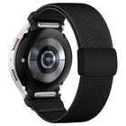 Press Button Twill Plastic Magnetic Buckle Nylon Watch Band, For Samsung Galaxy Watch FE / 7 / 6 / 5 / 4 - DealBuddy
