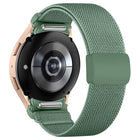 Press Button Twill Plastic Magnetic Buckle Nylon Watch Band, For Samsung Galaxy Watch FE / 7 / 6 / 5 / 4 - DealBuddy