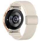 Press Button Twill Plastic Magnetic Buckle Nylon Watch Band, For Samsung Galaxy Watch FE / 7 / 6 / 5 / 4 - DealBuddy