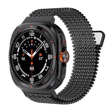 Breathable Stainless Steel Magnetic Watch Band, For Samsung Galaxy Watch Ultra / Ultra 2025, For Samsung Galaxy Watch8 / Watch8 Calssic - DealBuddy