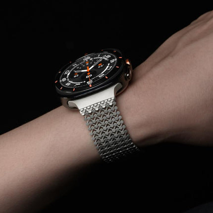 Breathable Stainless Steel Magnetic Watch Band, For Samsung Galaxy Watch Ultra / Ultra 2025, For Samsung Galaxy Watch8 / Watch8 Calssic - DealBuddy