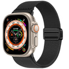 Double Magnetic Buckle Elastic Nylon Watch Band, For Apple Watch 49mm / 46mm / 45mm / 44mm, For Apple Watch 42mm / 41mm / 40mm / 38mm - DealBuddy