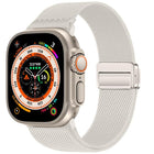 Double Magnetic Buckle Elastic Nylon Watch Band, For Apple Watch 49mm / 46mm / 45mm / 44mm, For Apple Watch 42mm / 41mm / 40mm / 38mm - DealBuddy