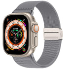 Double Magnetic Buckle Elastic Nylon Watch Band, For Apple Watch 49mm / 46mm / 45mm / 44mm, For Apple Watch 42mm / 41mm / 40mm / 38mm - DealBuddy