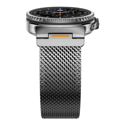Vibrant Style Thick Mesh Milanese Magnetic Watch Band, For Samsung Galaxy Watch8 / Watch8 Classic - DealBuddy