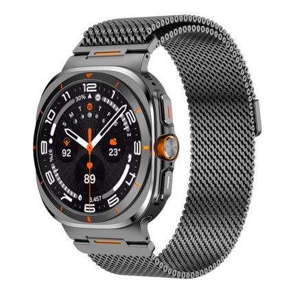 Vibrant Style Thick Mesh Milanese Magnetic Watch Band, For Samsung Galaxy Watch Ultra 2025 / Ultra 47mm - DealBuddy