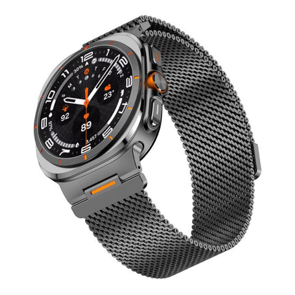 Vibrant Style Thick Mesh Milanese Magnetic Watch Band, For Samsung Galaxy Watch Ultra 2025 / Ultra 47mm - DealBuddy