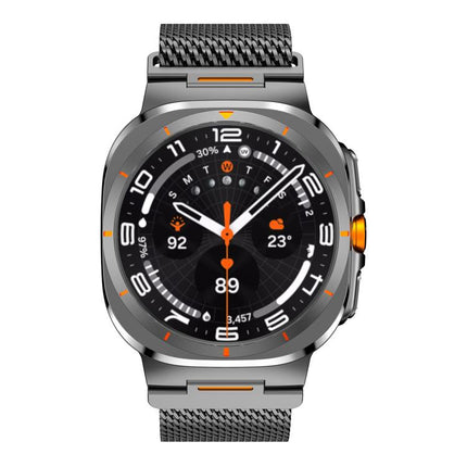 Vibrant Style Thick Mesh Milanese Magnetic Watch Band, For Samsung Galaxy Watch Ultra 2025 / Ultra 47mm - DealBuddy