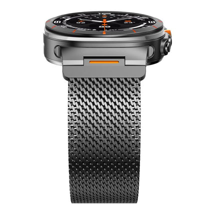 Vibrant Style Thick Mesh Milanese Magnetic Watch Band, For Samsung Galaxy Watch Ultra 2025 / Ultra 47mm - DealBuddy