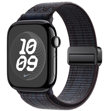 Magnetic Buckle Loop Nylon Watch Band, For Apple Watch 46mm / 49mm / 45mm / 44mm, For Apple Watch 42mm / 41mm / 40mm / 38mm - DealBuddy