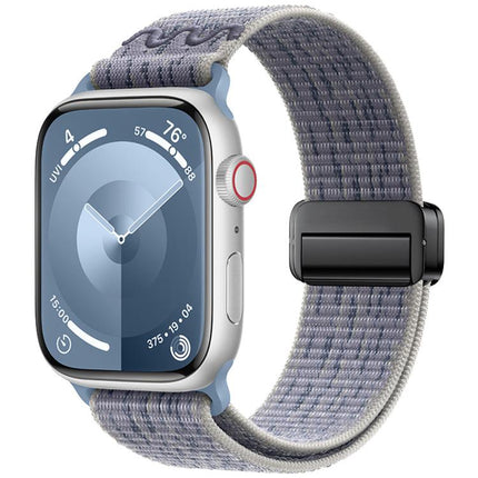Magnetic Buckle Loop Nylon Watch Band, For Apple Watch 46mm / 49mm / 45mm / 44mm, For Apple Watch 42mm / 41mm / 40mm / 38mm - DealBuddy