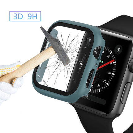 ENKAY Hat-prince Full Coverage PC Case + Tempered Glass Protector for Apple Watch Series 6 / 5 / 4 / SE 3 / SE 2 / SE 1 40mm