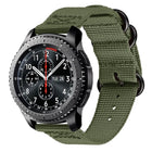 For Samsung Galaxy Watch Active 22mm / S3 Nylon Three-ring Strap, For Samsung Galaxy Watch Active 2 22mm / Gear S3 - DealBuddy