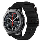 For Samsung Galaxy Watch Active 2 22mm / Gear S3 / Black