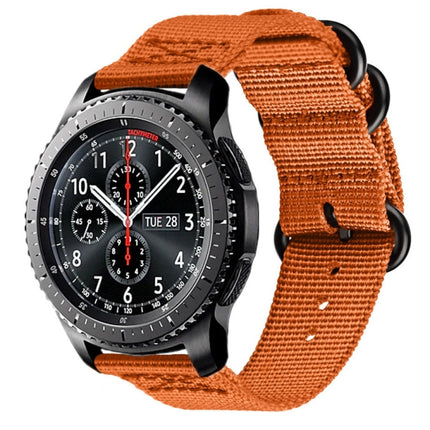 For Samsung Galaxy Watch Active 22mm / S3 Nylon Three-ring Strap, For Samsung Galaxy Watch Active 2 22mm / Gear S3 - DealBuddy