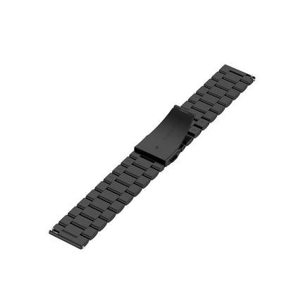 Suitable For Samsung Gear S2 Sport / Galaxy Watch Active 2 Universal 20mm Stainless Steel Metal Strap Three Beads