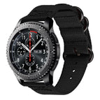 For Samsung Galaxy Watch Active 2 20mm / Gear S3 / Black