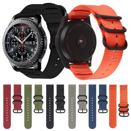 For Samsung Galaxy Watch Active 20mm S3 Nylon Three-ring Strap, For Samsung Galaxy Watch Active 2 20mm / Gear S3 - DealBuddy