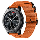 For Samsung Galaxy Watch Active 18mm S3 Nylon Three-ring Strap, For Samsung Galaxy Watch Active 2 18mm / Gear S3 - DealBuddy