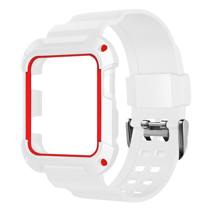 For Apple Watch 3 / 2 / 1  Generation  42mm All-In-One Silicone Strap - DealBuddy