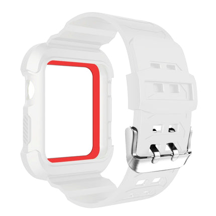 For Apple Watch 3 / 2 / 1  Generation  42mm All-In-One Silicone Strap - DealBuddy